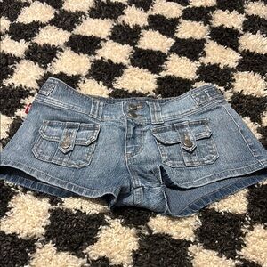Stylish Blue Denim Women Shorts